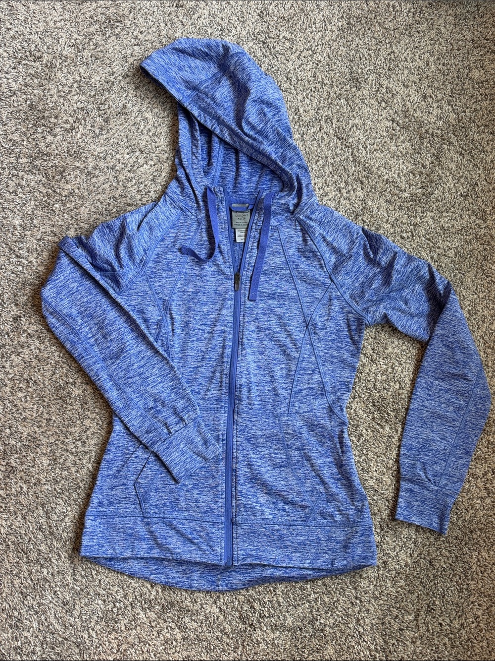 C9 by Champion Women's Blue Hooded Zip-Up Jacket